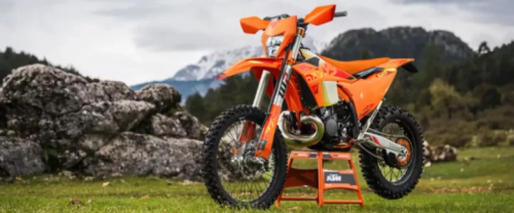 KTM 300 EXC Six Days 2025 Acción