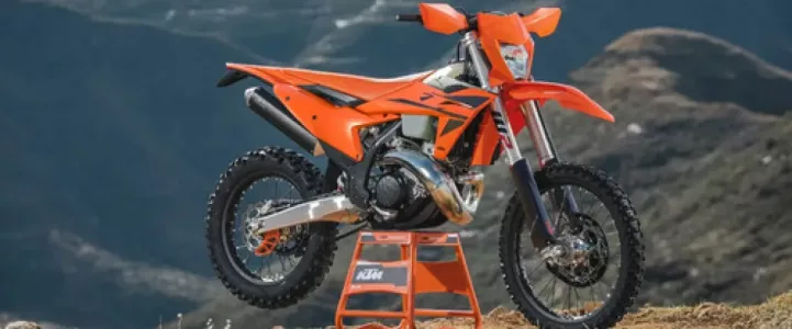 KTM 125 XC-W 2025 Perfil